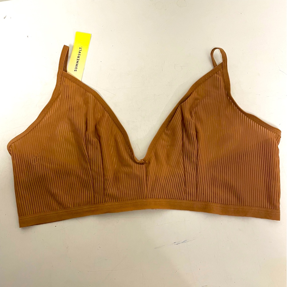 Summer salt Adjustable Triangle Bralette Size XL